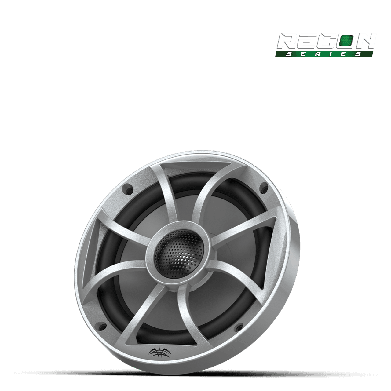 Wet Sounds RECON 6-S RGB | RECON™ Serisi 6.5" Yüksek Çıkışlı Komponent Tarzı Koaksiyel Hoparlörler (XS-Silver RGB Izgara) - Tekne Ses Sistemi