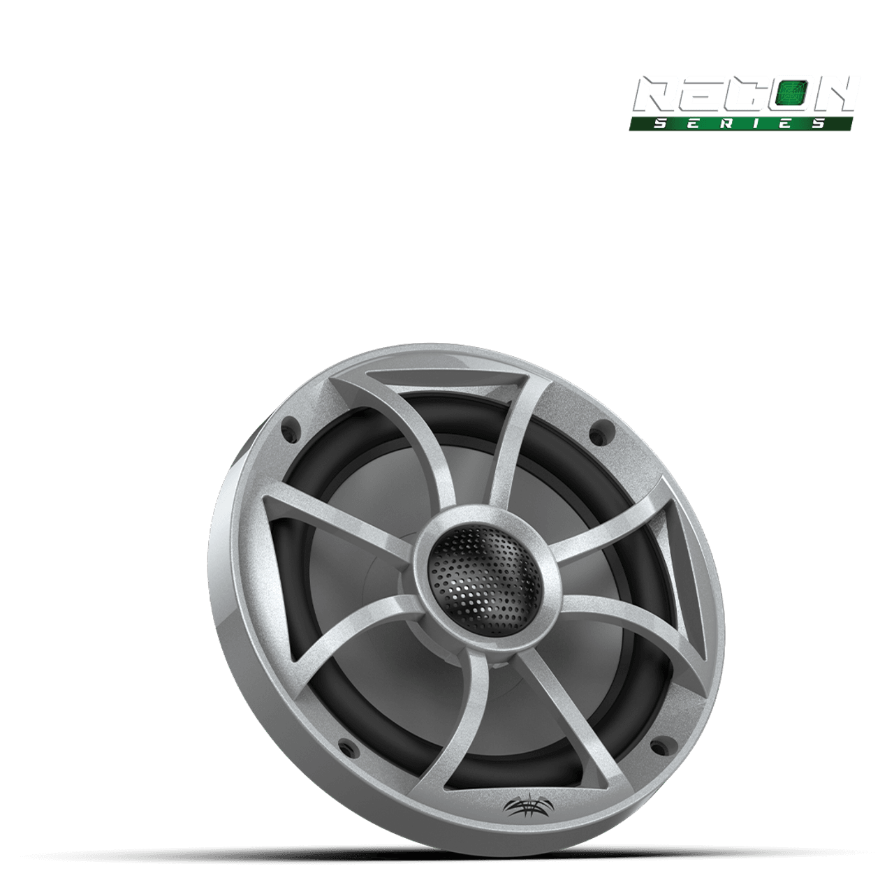 Wet Sounds RECON 6-S | RECON™ Serisi 6.5" Yüksek Çıkışlı Komponent Tarzı Koaksiyel Hoparlörler (XS-Silver Izgara) - Tekne Ses Sistemi