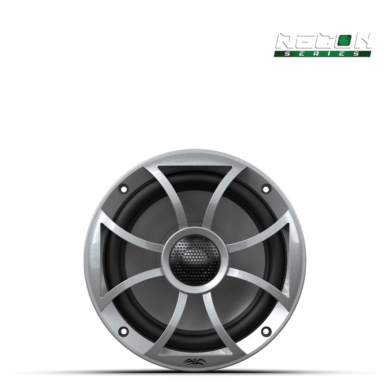 Wet Sounds RECON 6-S | RECON™ Serisi 6.5" Yüksek Çıkışlı Komponent Tarzı Koaksiyel Hoparlörler (XS-Silver Izgara) - Tekne Ses Sistemi