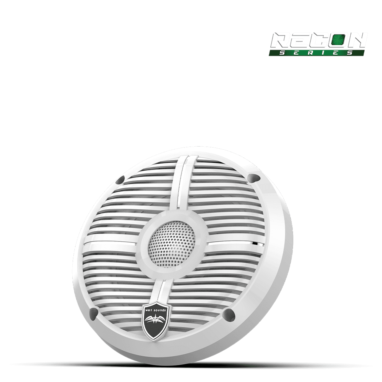 RECON 6 XW-W RGB | RECON™ Series 6.5-inch High-Output Component Style Coaxial Speakers w/ XW-White RGB Grilles - Tekne Ses Sistemi