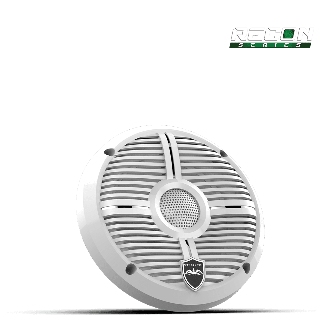 RECON 6 XW-W RGB | RECON™ Series 6.5-inch High-Output Component Style Coaxial Speakers w/ XW-White RGB Grilles - Tekne Ses Sistemi