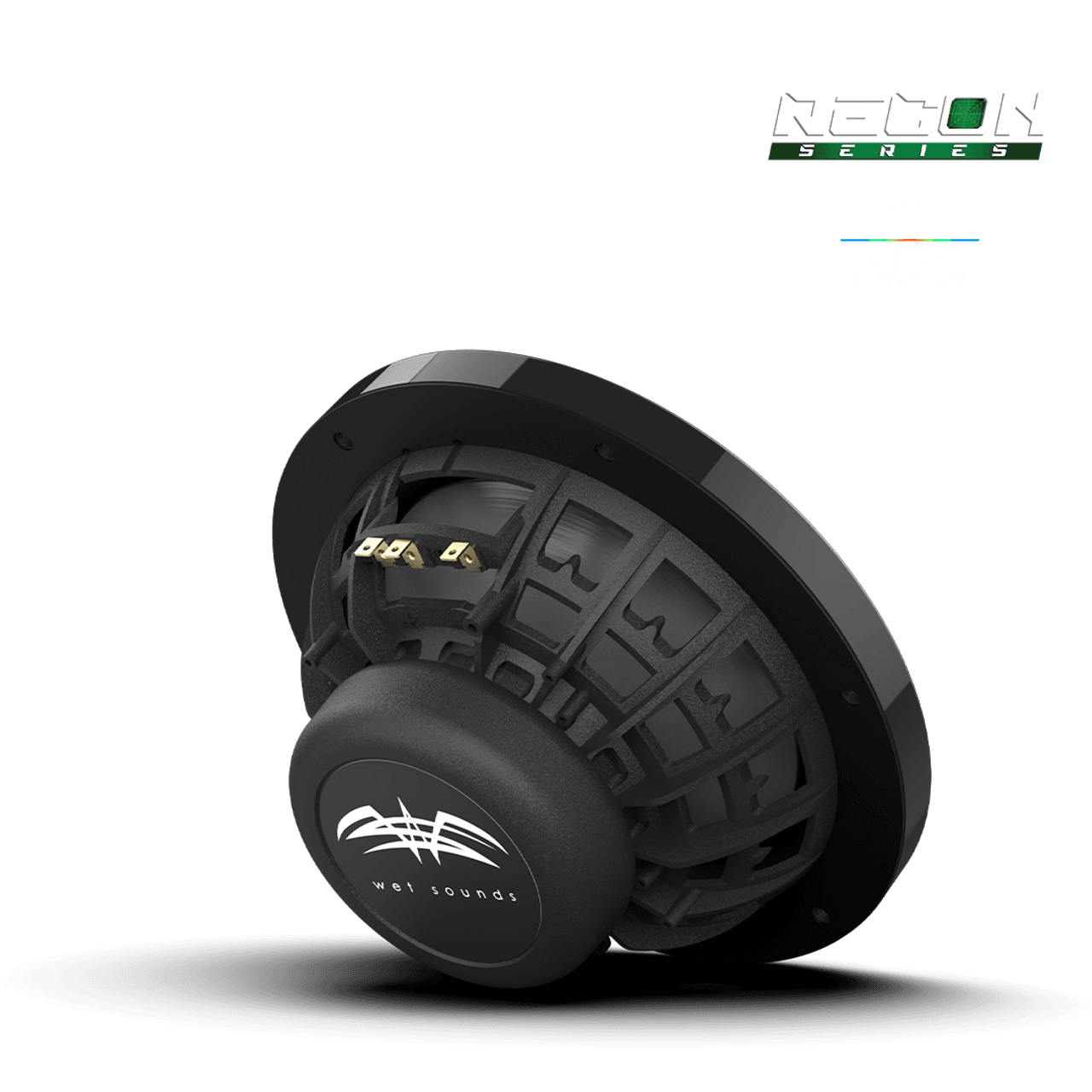 RECON 8-BG RGB | RECON™ Serisi 8” Yüksek Çıkışlı Komponent Tarzı Koaksiyel Hoparlör – XS-Siyah RGB Izgaralı - Tekne Ses Sistemi