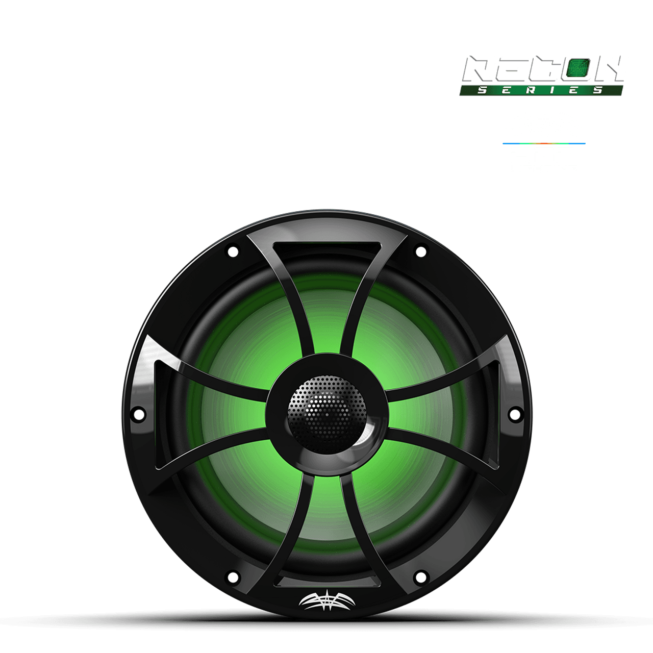 RECON 8-BG RGB | RECON™ Serisi 8” Yüksek Çıkışlı Komponent Tarzı Koaksiyel Hoparlör – XS-Siyah RGB Izgaralı - Tekne Ses Sistemi