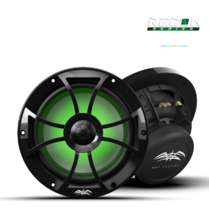 RECON 8-BG RGB | RECON™ Serisi 8” Yüksek Çıkışlı Komponent Tarzı Koaksiyel Hoparlör – XS-Siyah RGB Izgaralı - Tekne Ses Sistemi