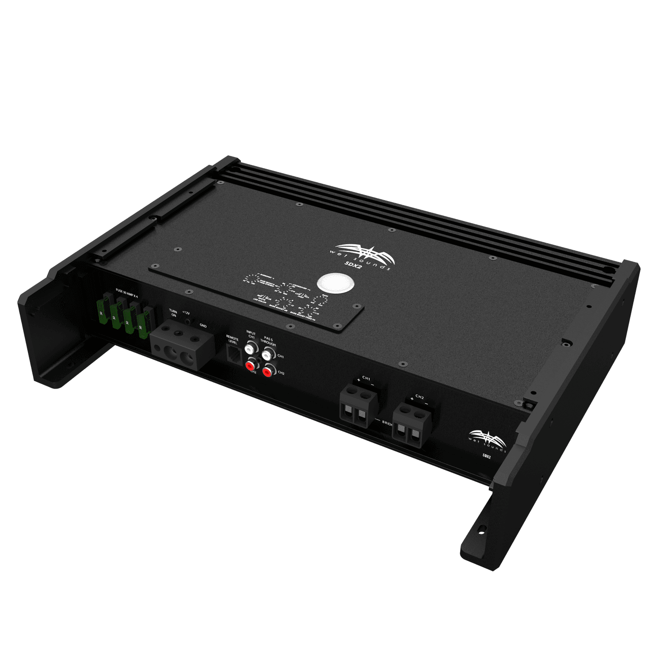 Sinister-SDX2 | Wet Sounds 2 Channel Marine Amplifier - Tekne Ses Sistemi
