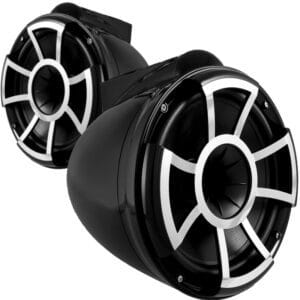 Wet Sounds REV 8 B-X V2 | Revolution Serisi 8" Kule Hoparlör 200W RMS (400W Peak) 4 Ohm – Siyah - Tekne Ses Sistemi