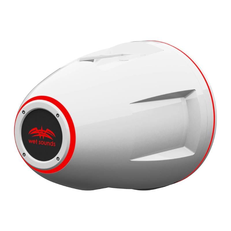 Wet Sounds REV 10 HD-W – 10 inç 600W RMS Marin Kule Hoparlör (Beyaz) - Tekne Ses Sistemi