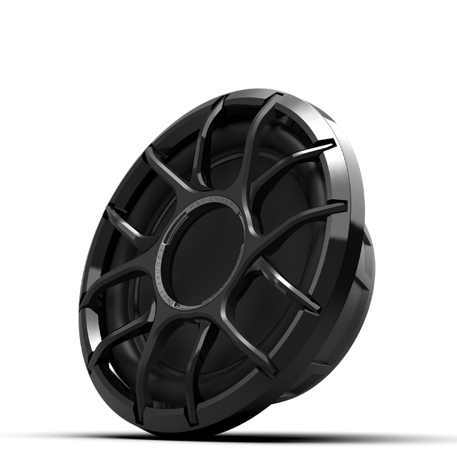 Wet Sounds ZERO 10 S4 XZ-B – 10" 4Ω Yüksek Çıkışlı Marin Subwoofer (Sealed, Siyah XZ Izgara) - Tekne Ses Sistemi