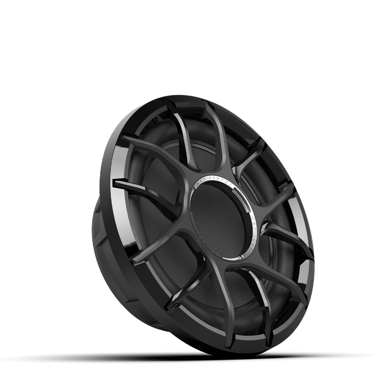 Wet Sounds ZERO 10 S4 XZ-B – 10" 4Ω Yüksek Çıkışlı Marin Subwoofer (Sealed, Siyah XZ Izgara) - Tekne Ses Sistemi