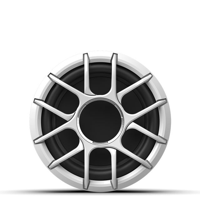 Wet Sounds ZERO 12 S4 XZ-W – 12" 4Ω Yüksek Çıkışlı Marin Subwoofer (Sealed, Beyaz XZ Izgara) - Tekne Ses Sistemi