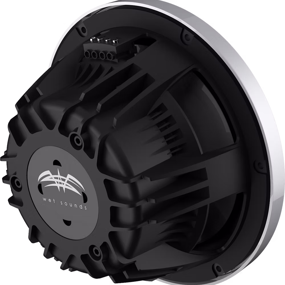 Wet Sounds REVO 10 FA S2-B V2 – 10 inç Free-Air Marin Subwoofer (2Ω, Siyah) - Tekne Ses Sistemi