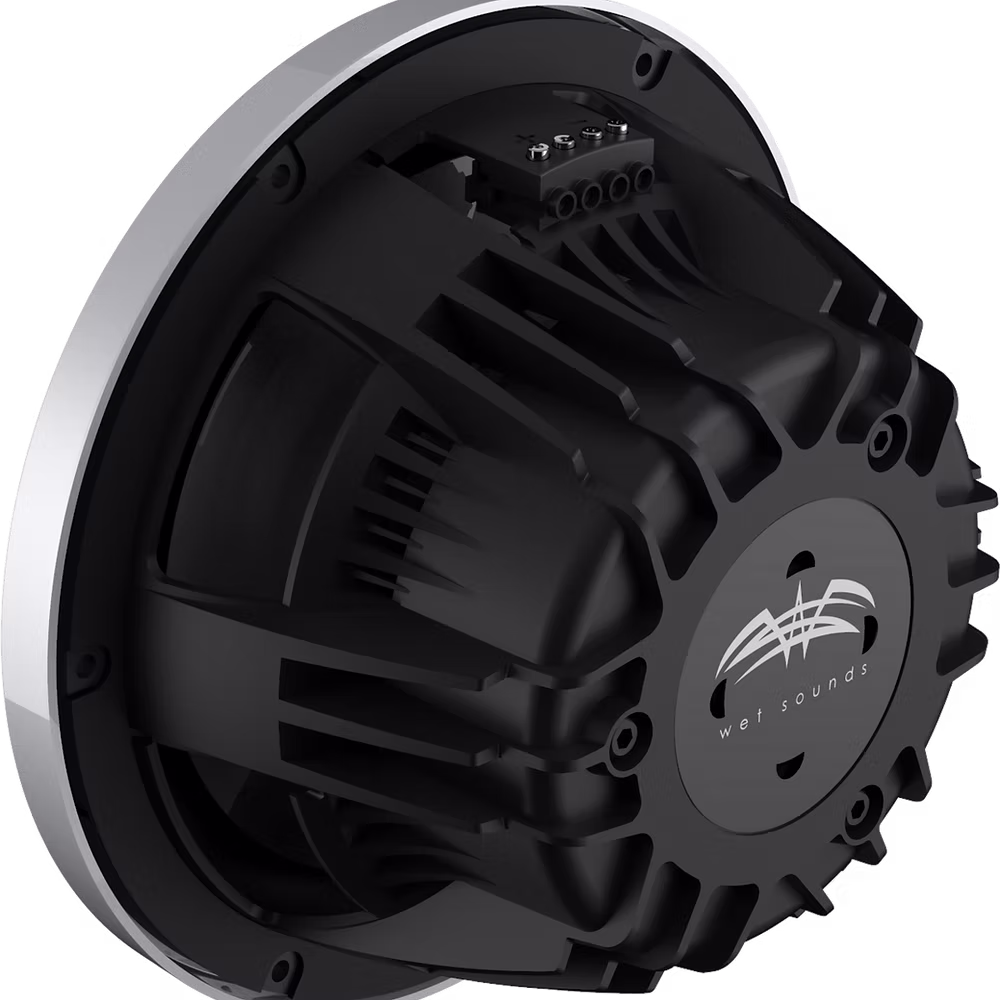 Wet Sounds REVO 10 HP S4-B V2 – 10 inç Yüksek Güç Marin Subwoofer (4Ω, Siyah) - Tekne Ses Sistemi