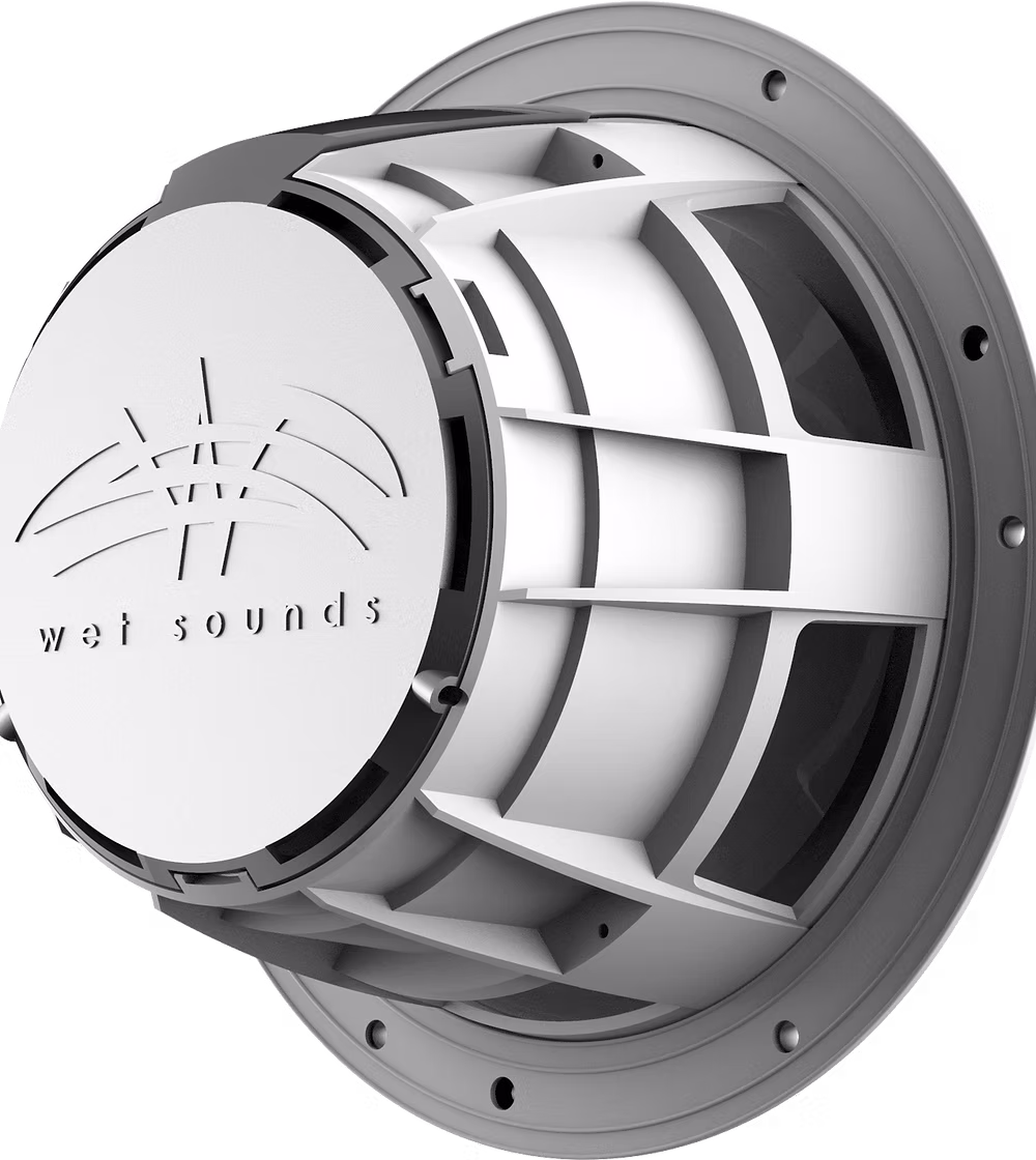 Wet Sounds REVO 8 FA S4-W – 8 inç Free-Air Marin Subwoofer (4Ω, Beyaz) - Tekne Ses Sistemi