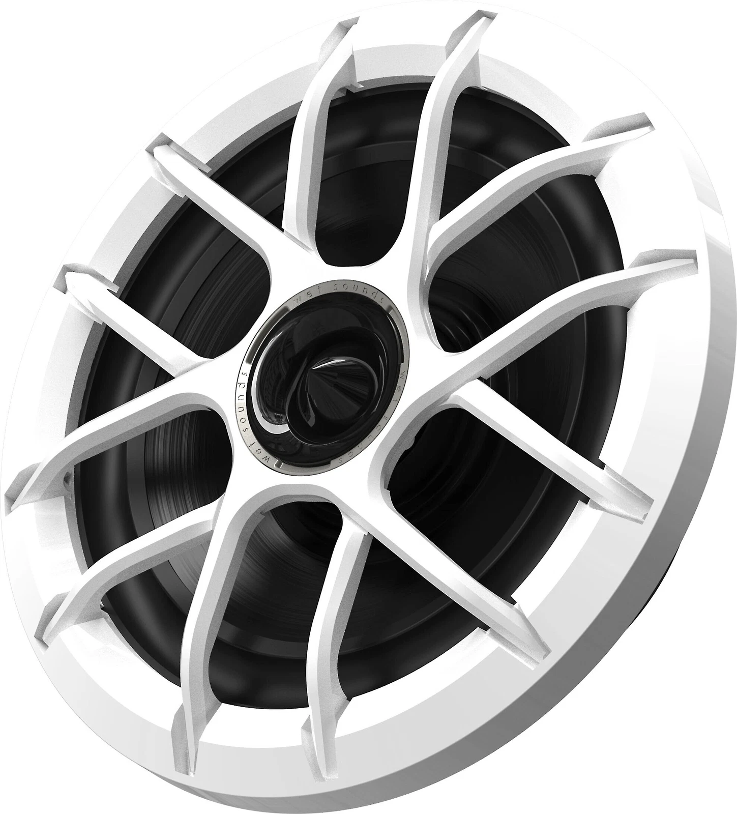 Wet Sounds ZERO 8 XZ-W 8" Horn Tweeter’lı Koaksiyel Hoparlör – Beyaz - Tekne Ses Sistemi