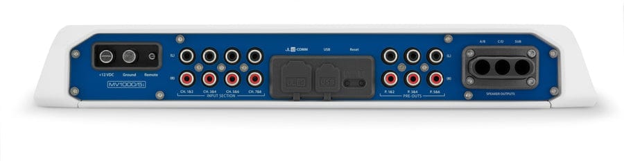 JL Audio MV1000/5i – 5 Kanal Class D Marine Amplifikatör - Tekne Ses Sistemi