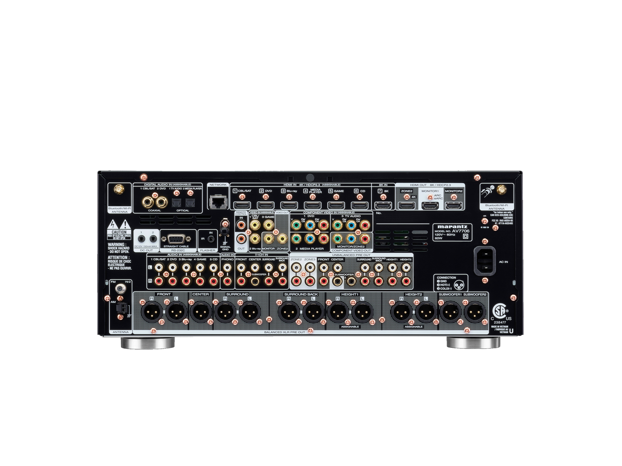 Marantz AV 7706 – 11.2 kanal referans A/V ön amplifikatör - Tekne Ses Sistemi