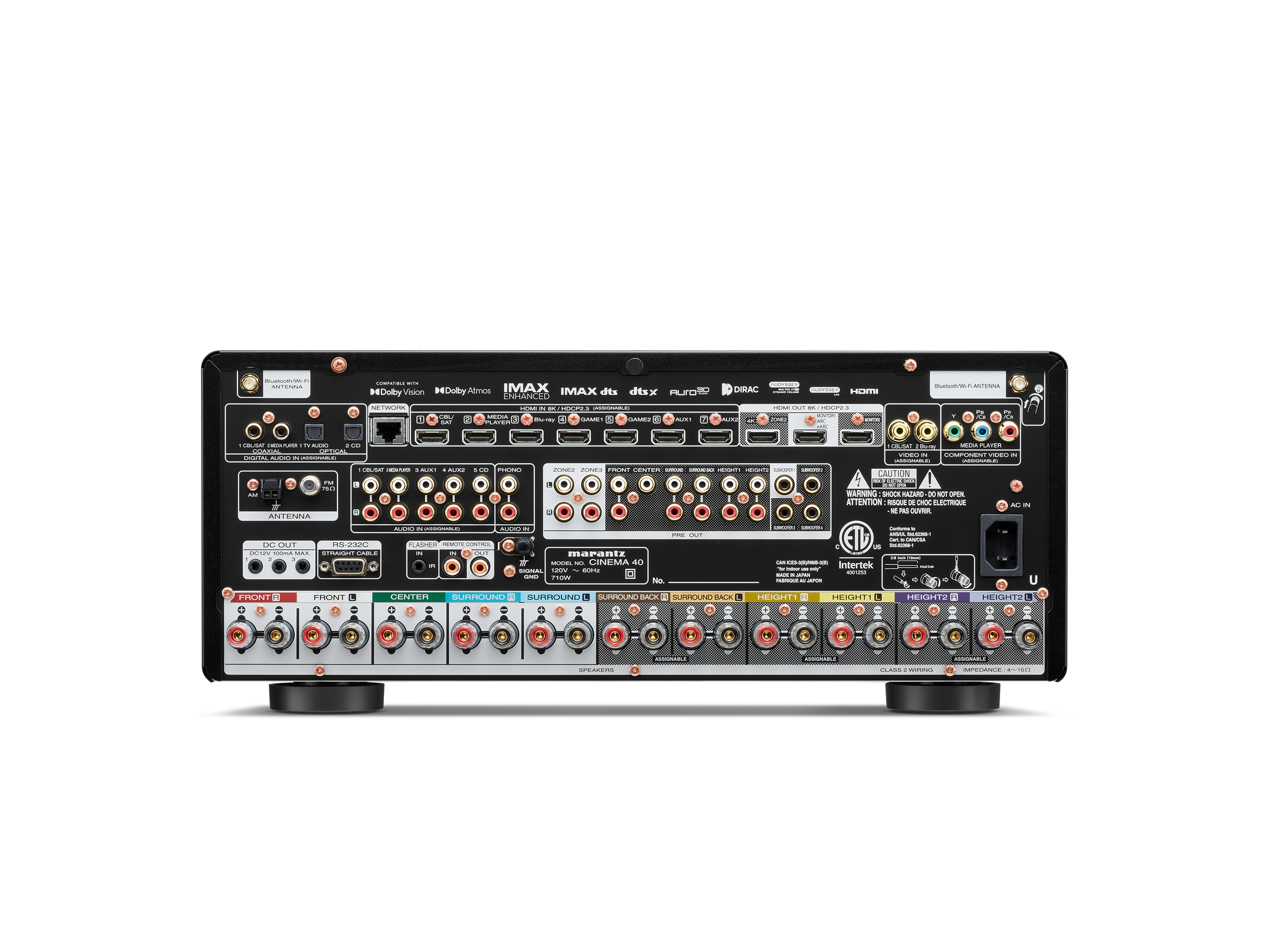 Marantz CINEMA 40 – Flagship 11.4 Kanal AV Receiver - Tekne Ses Sistemi