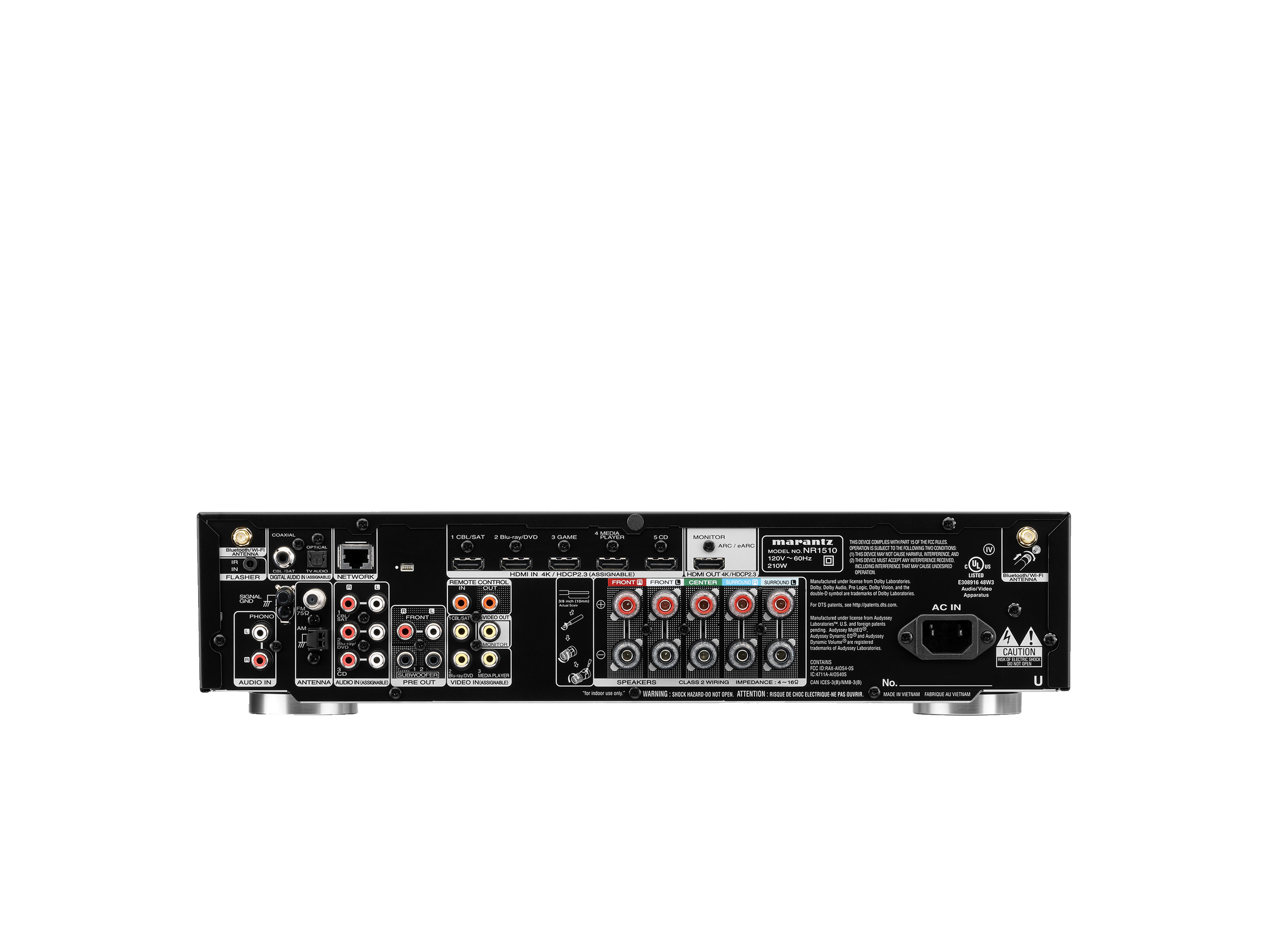 Marantz NR1510 – Slim 5.2 Kanal AV Receiver - Tekne Ses Sistemi