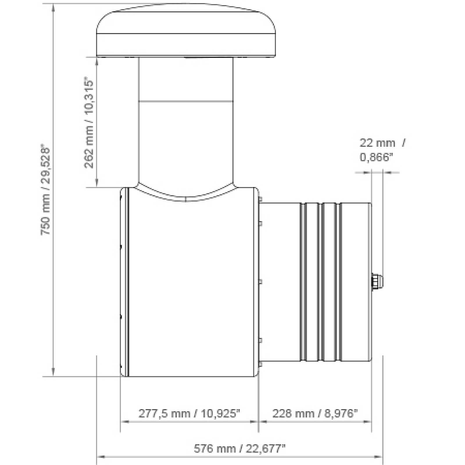 Monitor Audio CLG-W12 – Climate Garden Subwoofer - Tekne Ses Sistemi