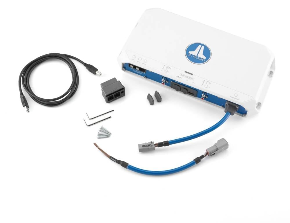 JL Audio MV1000/1 – Monoblok Full-Range Class D Marine Amplifikatör (1000 W) - Tekne Ses Sistemi