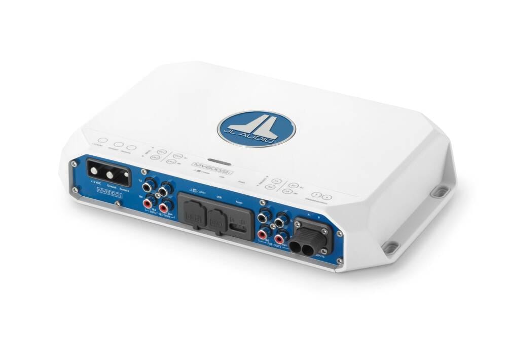 JL Audio MV600/2i – 2 Kanallı DSP Entegre Class D Marine Amplifikatörü - Tekne Ses Sistemi