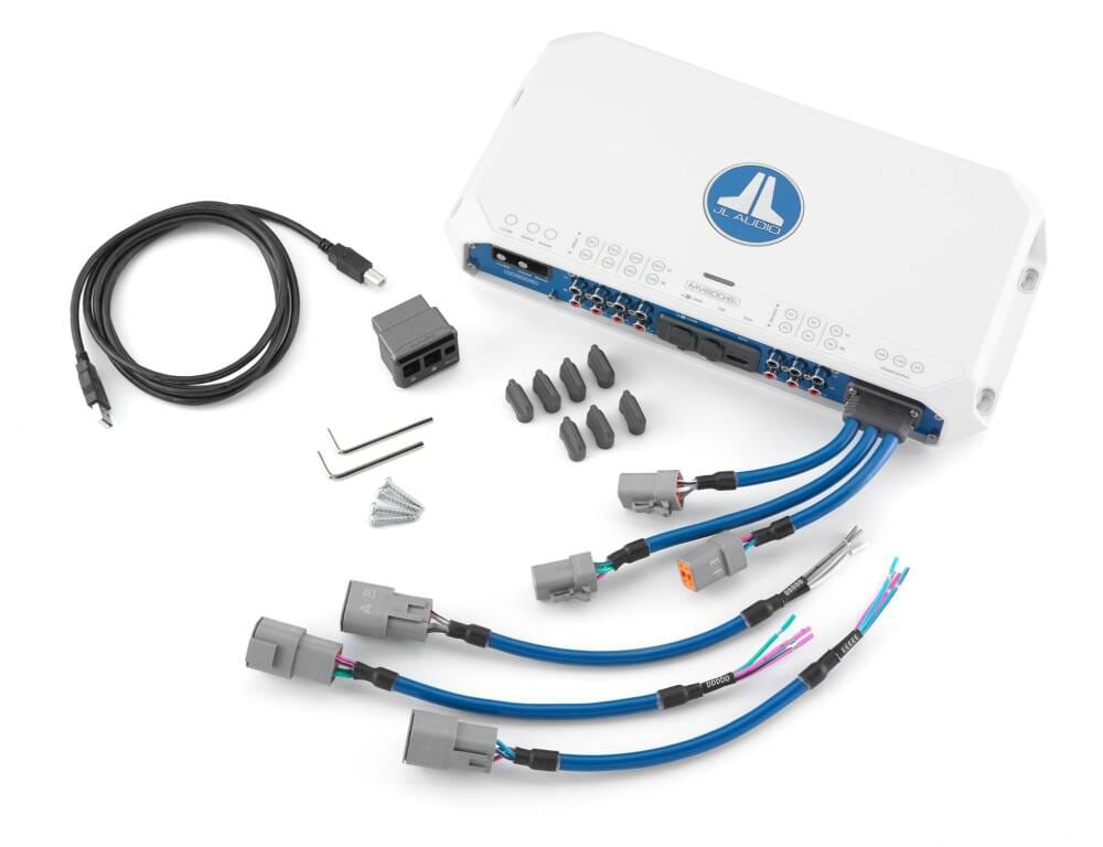 JL Audio MV600/6i – 6 Kanallı DSP Entegre Class D Marine Amplifikatörü - Tekne Ses Sistemi