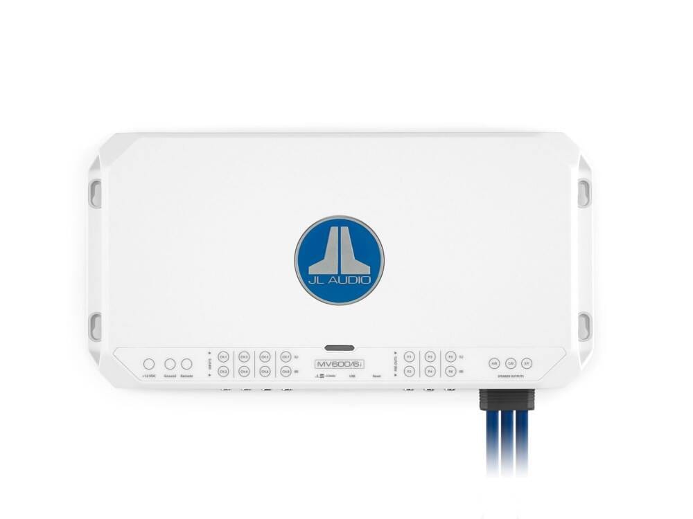 JL Audio MV600/6i – 6 Kanallı DSP Entegre Class D Marine Amplifikatörü - Tekne Ses Sistemi