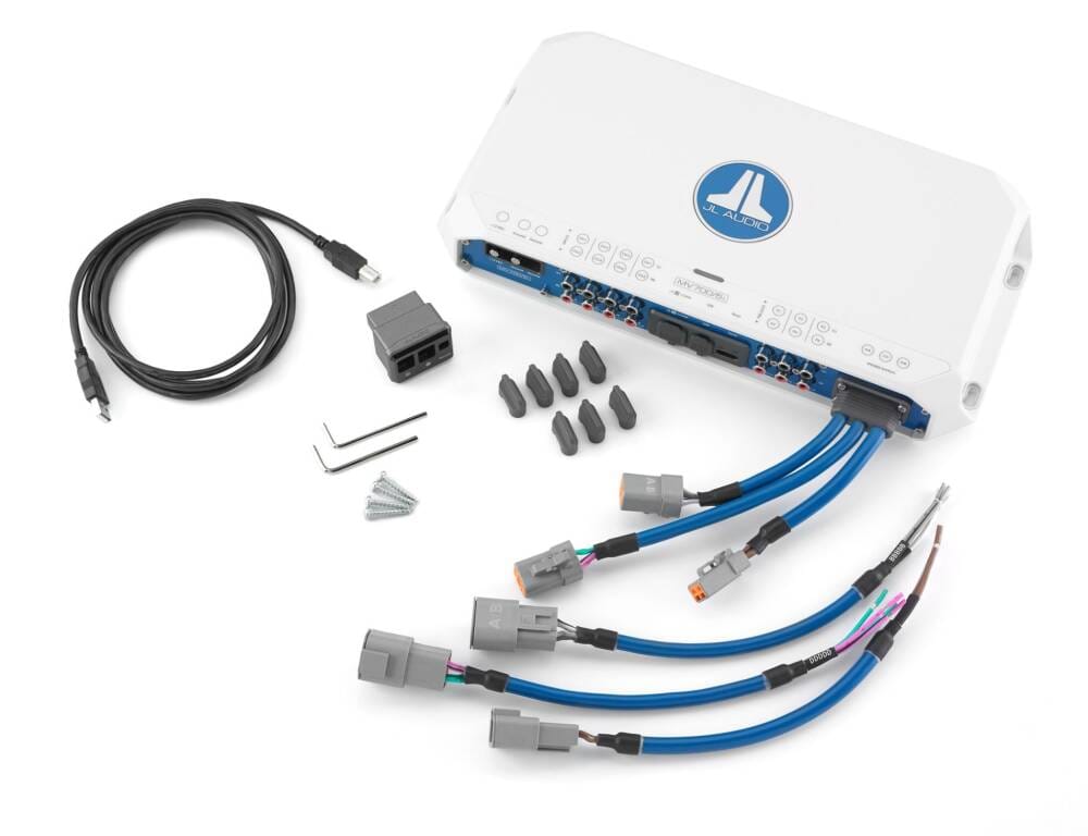 JL Audio MV700/5i – 5 Kanal Class D Marine Amplifikatör - Tekne Ses Sistemi