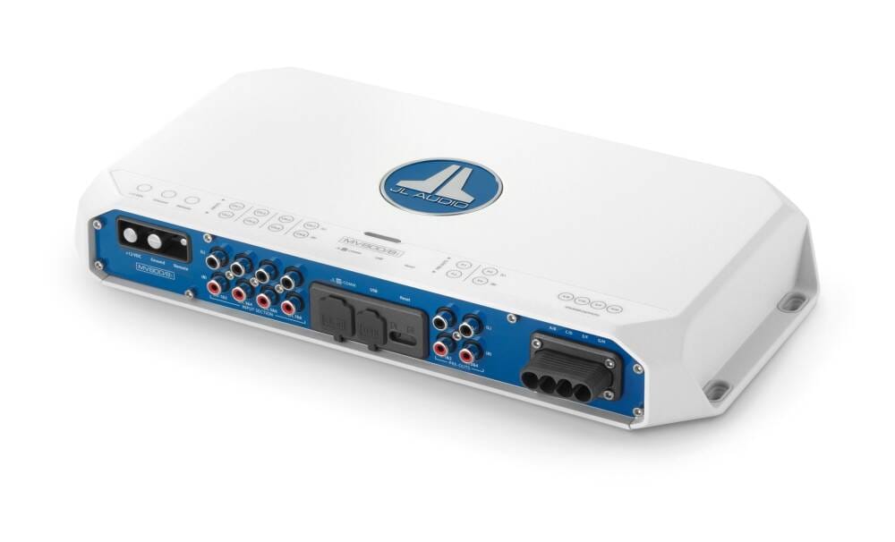 JL Audio MV800/8i – 8 Kanallı DSP Entegre Class D Marine Amplifikatörü - Tekne Ses Sistemi