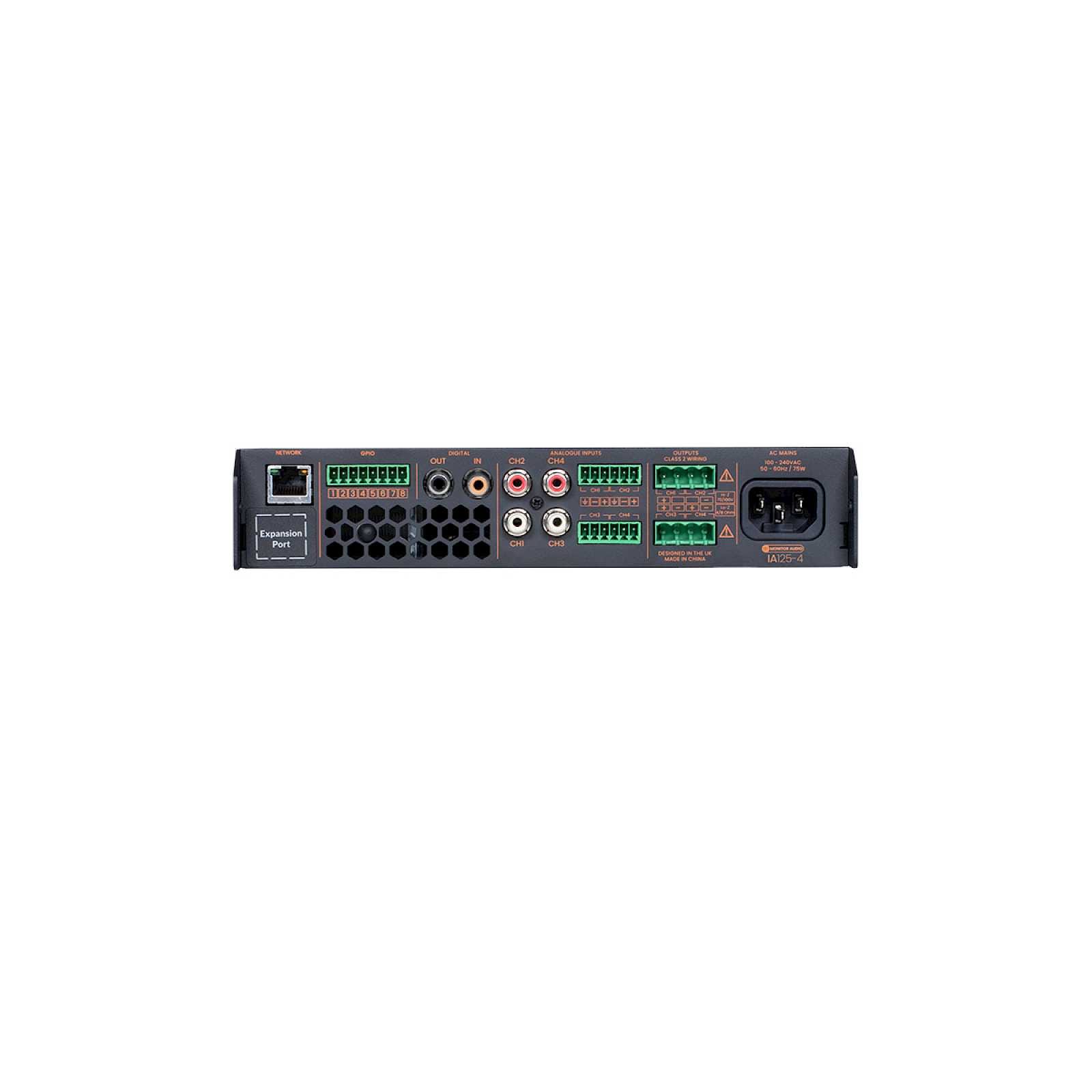 Monitor Audio IA125-4 – 4 Kanal Yüksek Güç Custom Install Amplifikatör - Tekne Ses Sistemi