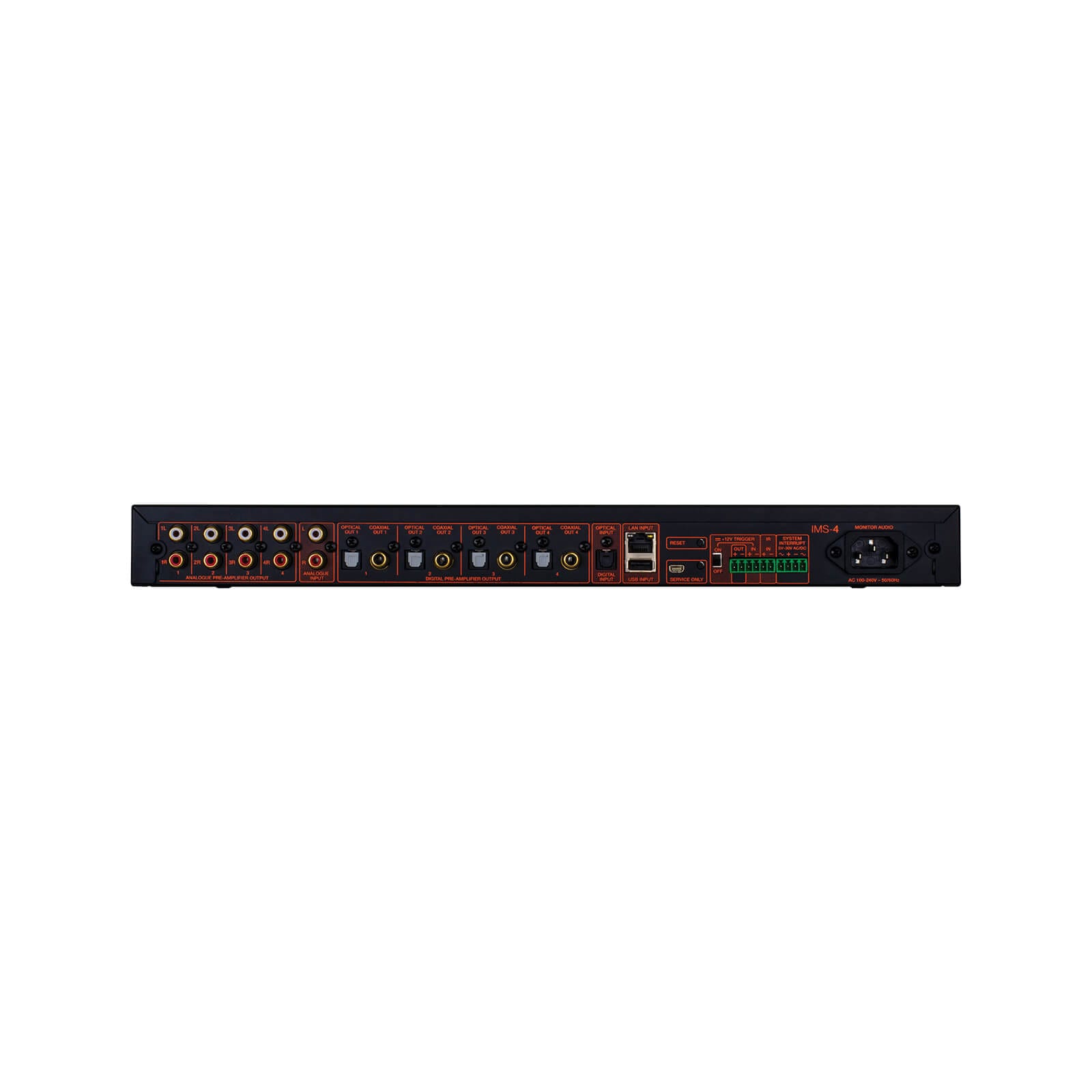 Monitor Audio IMS-4 – 4 Zonlu Multi-Room Müzik Streamer - Tekne Ses Sistemi