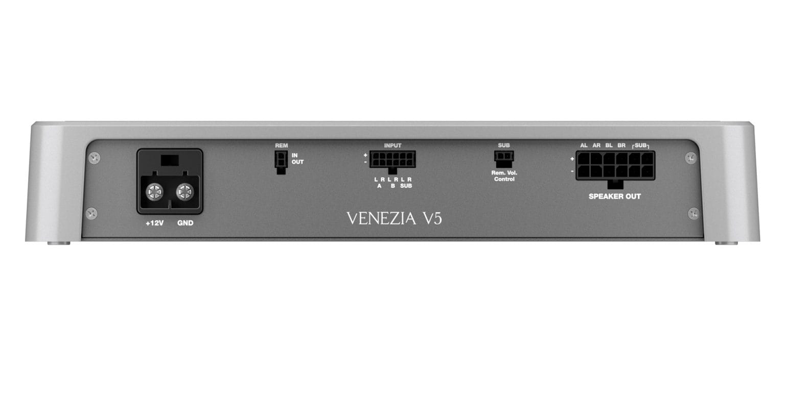 HERTZ VENEZIA V5 5CH – Marine 5 Kanallı Amplifikatör - Tekne Ses Sistemi