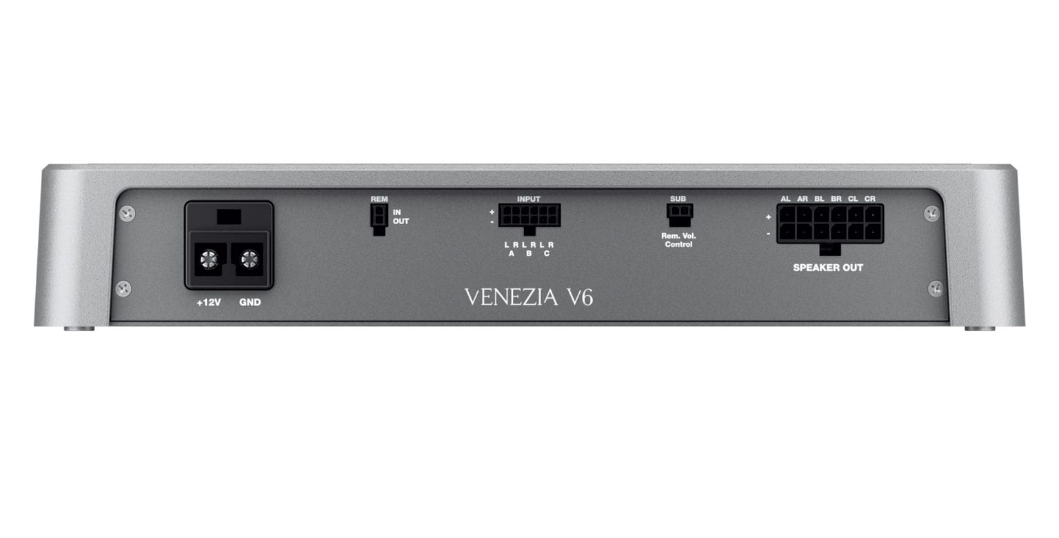 HERTZ VENEZIA V6 6CH – Marine 6 Kanallı Amplifikatör - Tekne Ses Sistemi