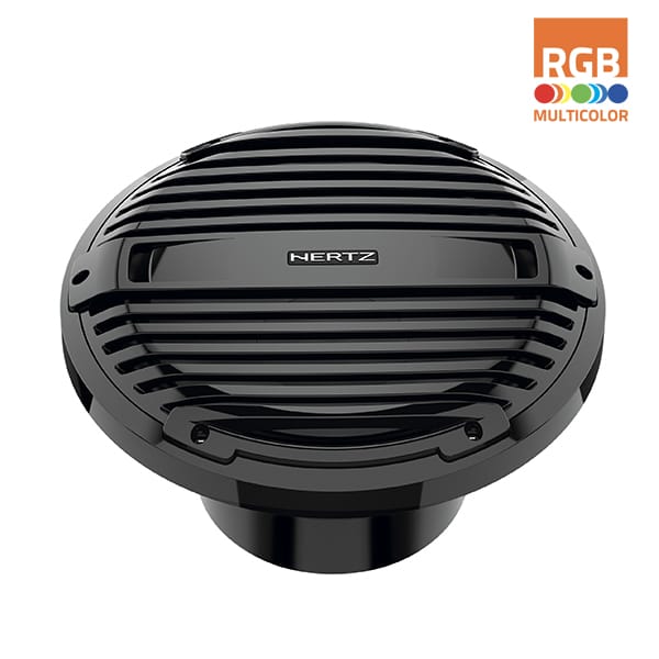 HERTZ HMS 12 B4-LD-C – Marine Subwoofer (12 inç, Siyah, LED) - Tekne Ses Sistemi