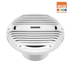 Hertz HMS 10 B2-LD-W – Marine Subwoofer (10 inç, Beyaz, LED) - Tekne Ses Sistemi