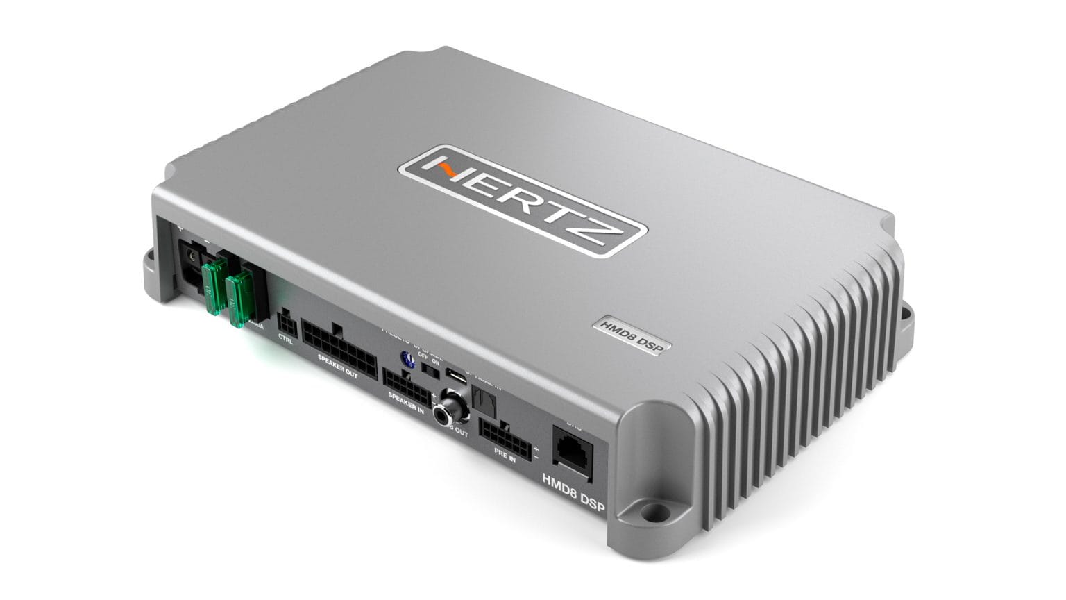 HERTZ HMD8 DSP 8 CH – 8 Kanallı DSP Amplifikatör (Marine / Powersports) - Tekne Ses Sistemi