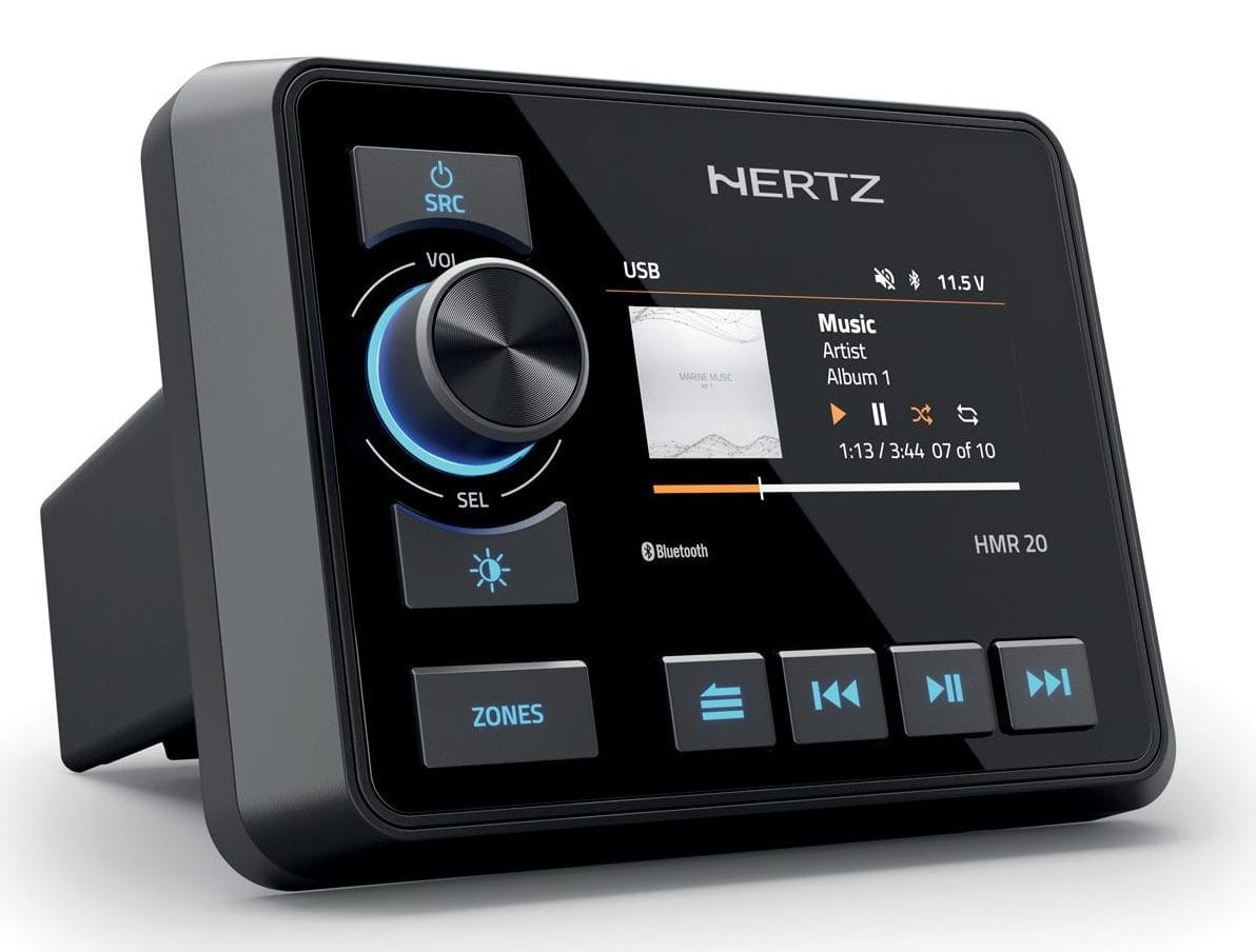 HERTZ HMR-20 – Digital Media Receiver (Marine / Powersports) - Tekne Ses Sistemi