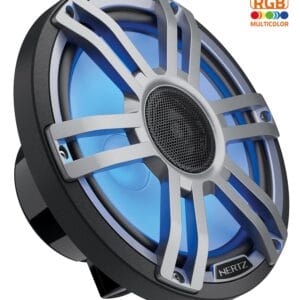 Hertz Marine HMX 8 S-LD-G – Sport LED Marine Coaxial Hoparlör - Tekne Ses Sistemi
