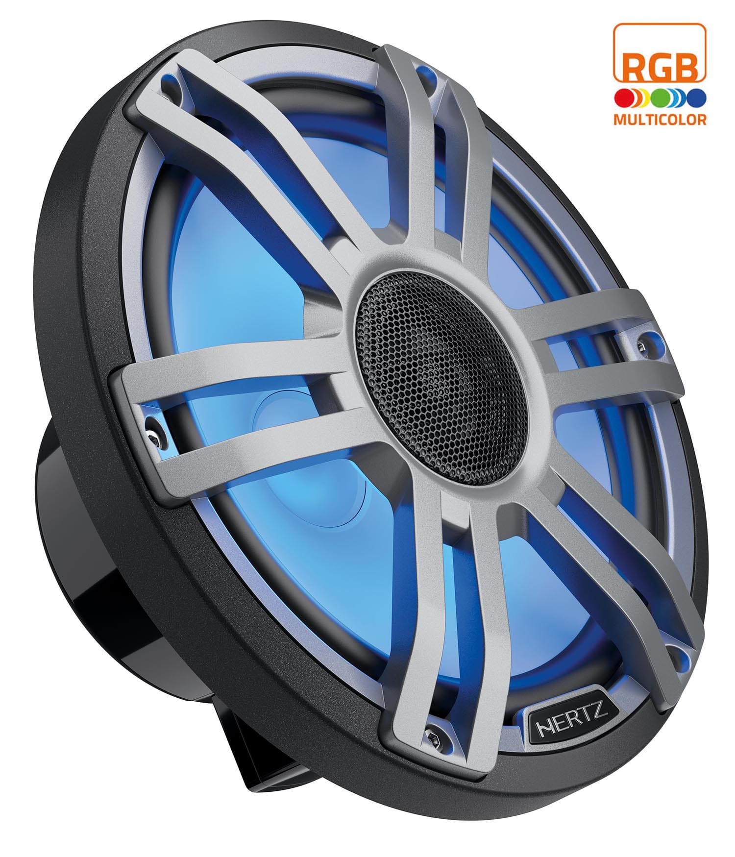 Hertz Marine HMX 8 S-LD-G – Sport LED Marine Coaxial Hoparlör - Tekne Ses Sistemi