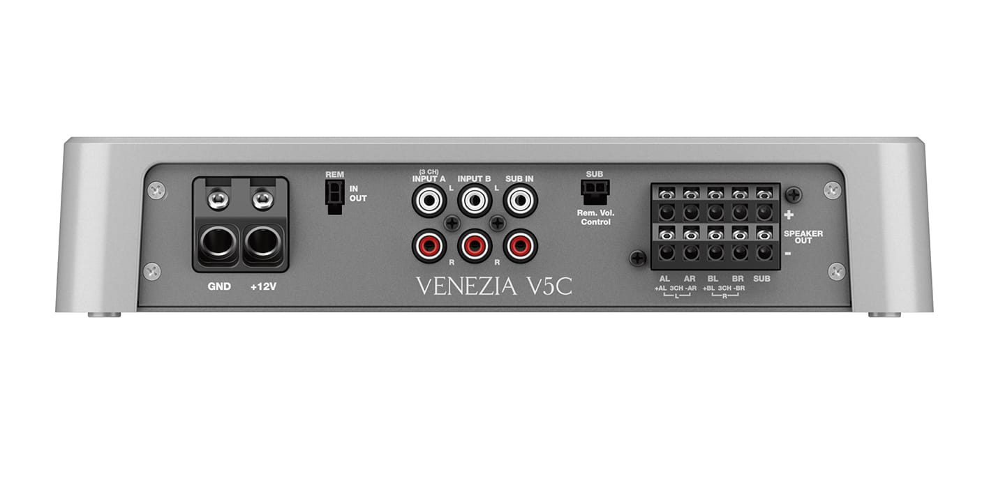 HERTZ VENEZIA V5C 5CH – Marine 5 Kanallı Amplifikatör - Tekne Ses Sistemi