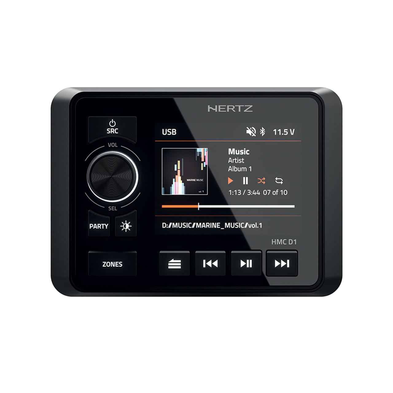 HERTZ HMCD D1 – Remote Control (Uzaktan Kumanda) - Tekne Ses Sistemi