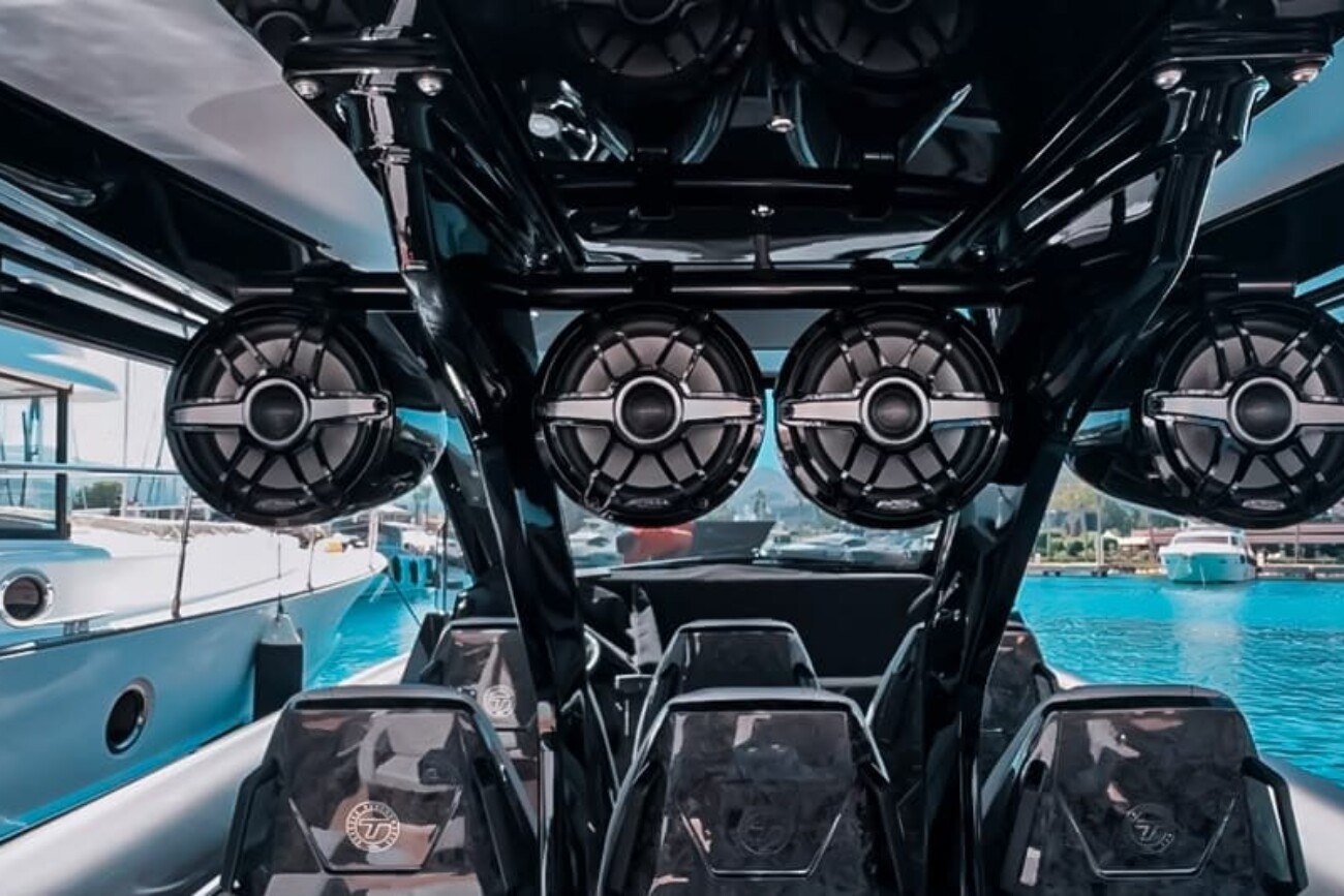 Technohull Alpha 50 marine ses sistemi projesi