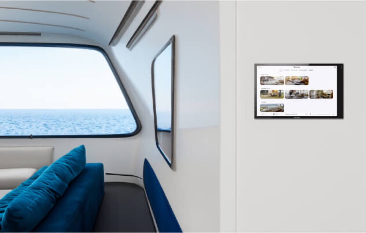 Duvar tipi kontrol paneli, Crestron TSW-10