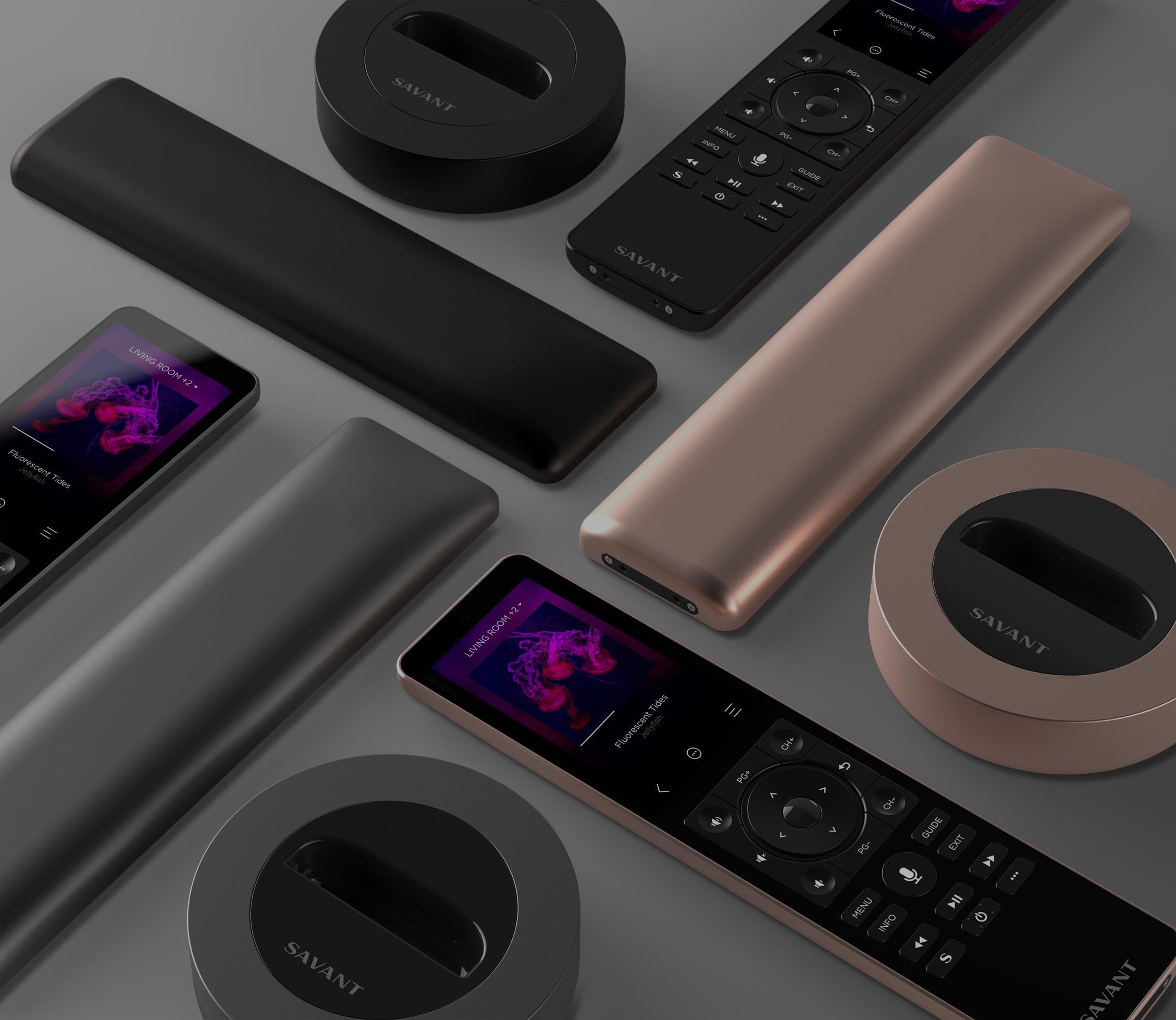 Savant Pro Remote X2 farklı kaplama seçenekleri koleksiyonu